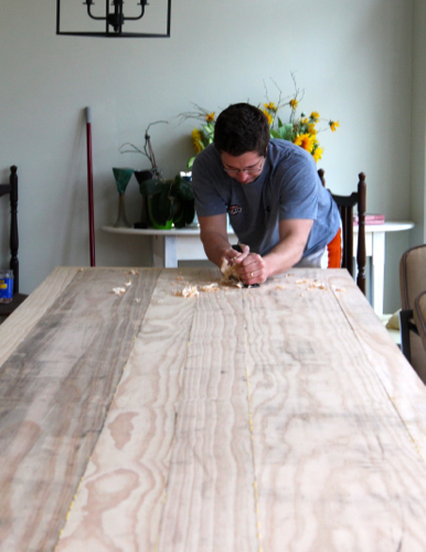 hand planing table